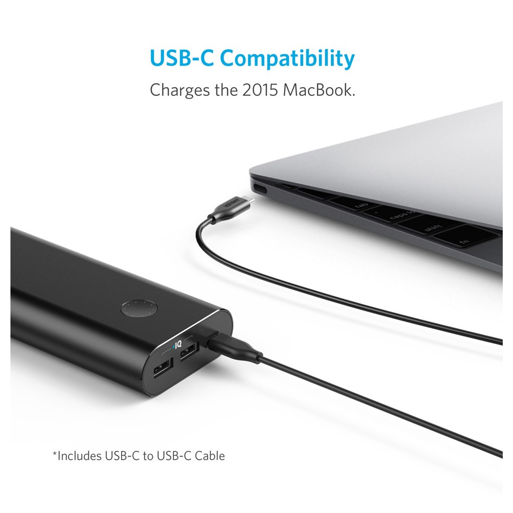 Anker Powercore+ 20100mAH with TYPE-C Cable UN
