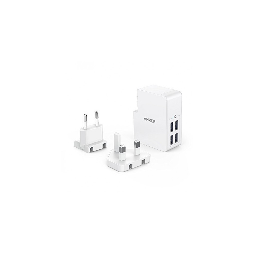 Anker Power Port 4 Lite 4-Port Wall Charging Adapter