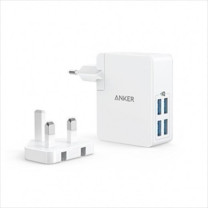 Anker Power Port 4 Lite 4-Port Wall Charging Adapter