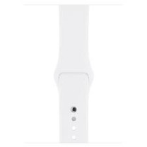 Apple Watch Series 3 42mm Silver Aluminium Case with White Sports Band [MTF22AE/A]