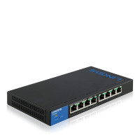 Linksys LGS308P 8-Port Business Smart Gigabit PoE+ Switch
