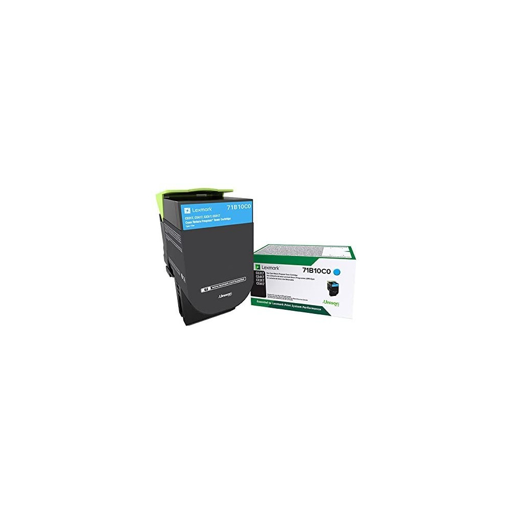 Lexmark CS/CX 317 Toner Cartridge - Cyan