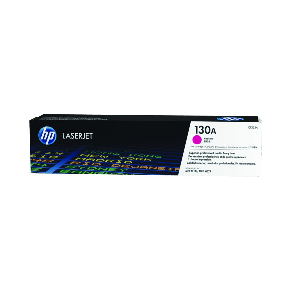 HP 130A Original LaserJet Toner Cartridge - Magenta