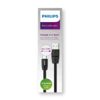 Philips USB Micro Cable [DLC2519CB] (1.8M)