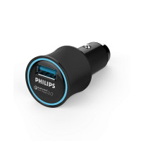 Philips Ultra Fast Dual USB car Charger [DLP2553/97]