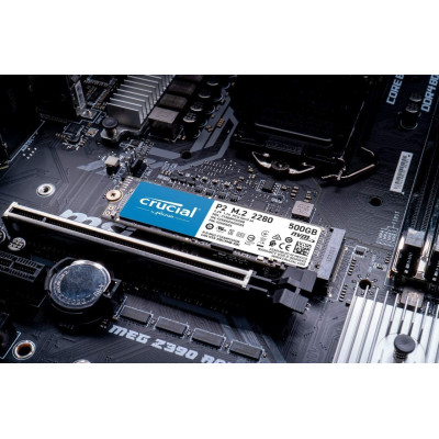 Crucial P2 3D NAND NVMe PCIe M.2 SSD - 500GB