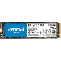 Crucial P2 3D NAND NVMe PCIe M.2 SSD - 500GB
