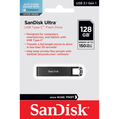 SanDisk Ultra USB Type-C Flash Drive - 128GB