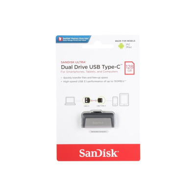 SanDisk Ultra Dual Drive USB Type-C - 128GB