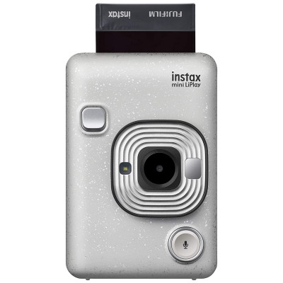 FUJIFILM Instax Mini LiPlay Hybrid Instant Camera [1 PACK 10 SHEET FILM]