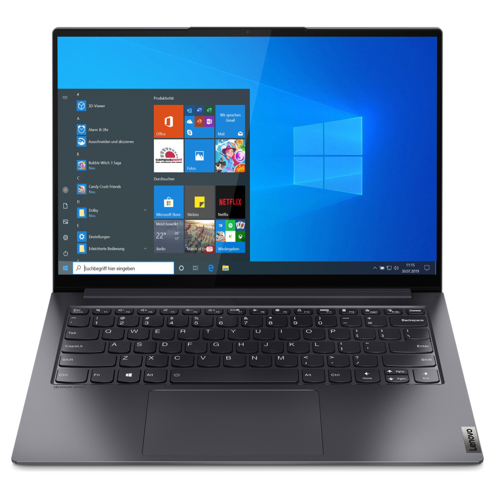 Lenovo 82MS002TAX Yoga Slim 7 Pro 14ACH5 14 Inch AMD- Grey