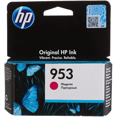 HP 953 Magenta Original Ink Cartridge [F6U13AE]