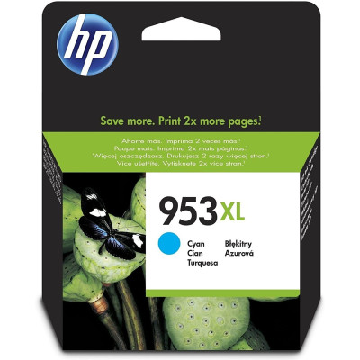 HP F6U16AE 953XL High Yield Original Ink Cartridge_ Cyan