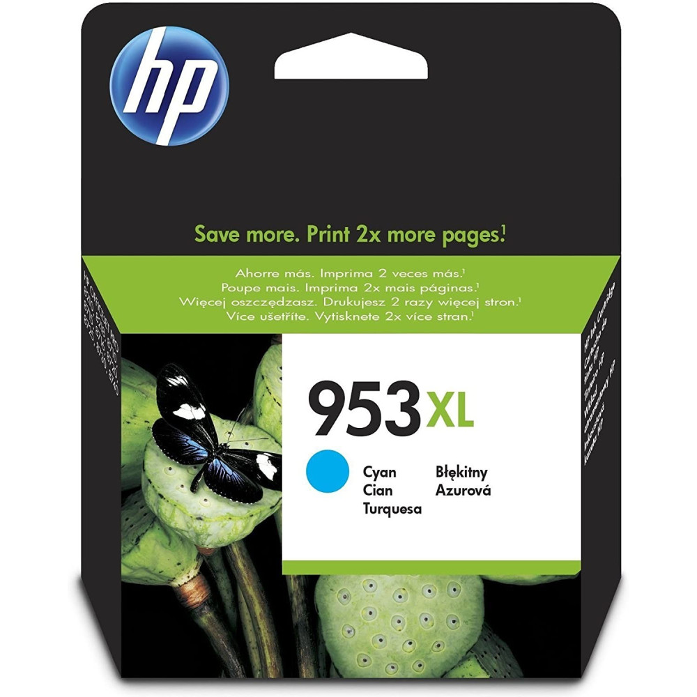 HP F6U16AE 953XL High Yield Original Ink Cartridge_ Cyan