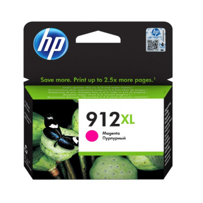 HP 912XL High Yield Magenta Original Ink Cartridge (3YL82AE)