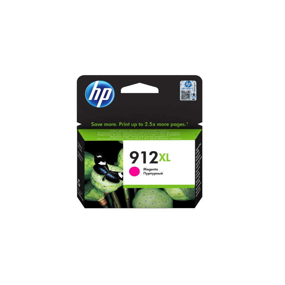 HP 912XL High Yield Magenta Original Ink Cartridge (3YL82AE)