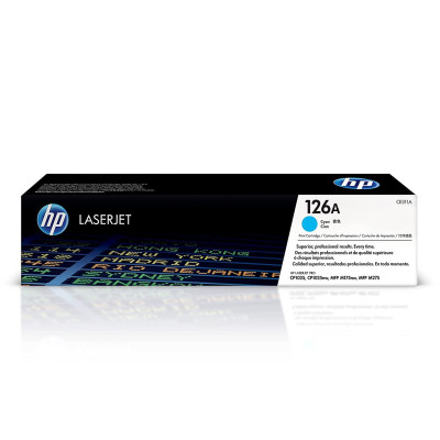 HP 126A Original LaserJet Toner Cartridge_Cyan