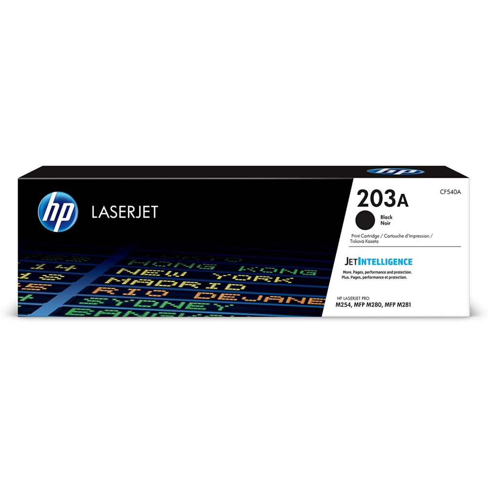 HP 203A Black Original LaserJet Toner Cartridge - CF540A