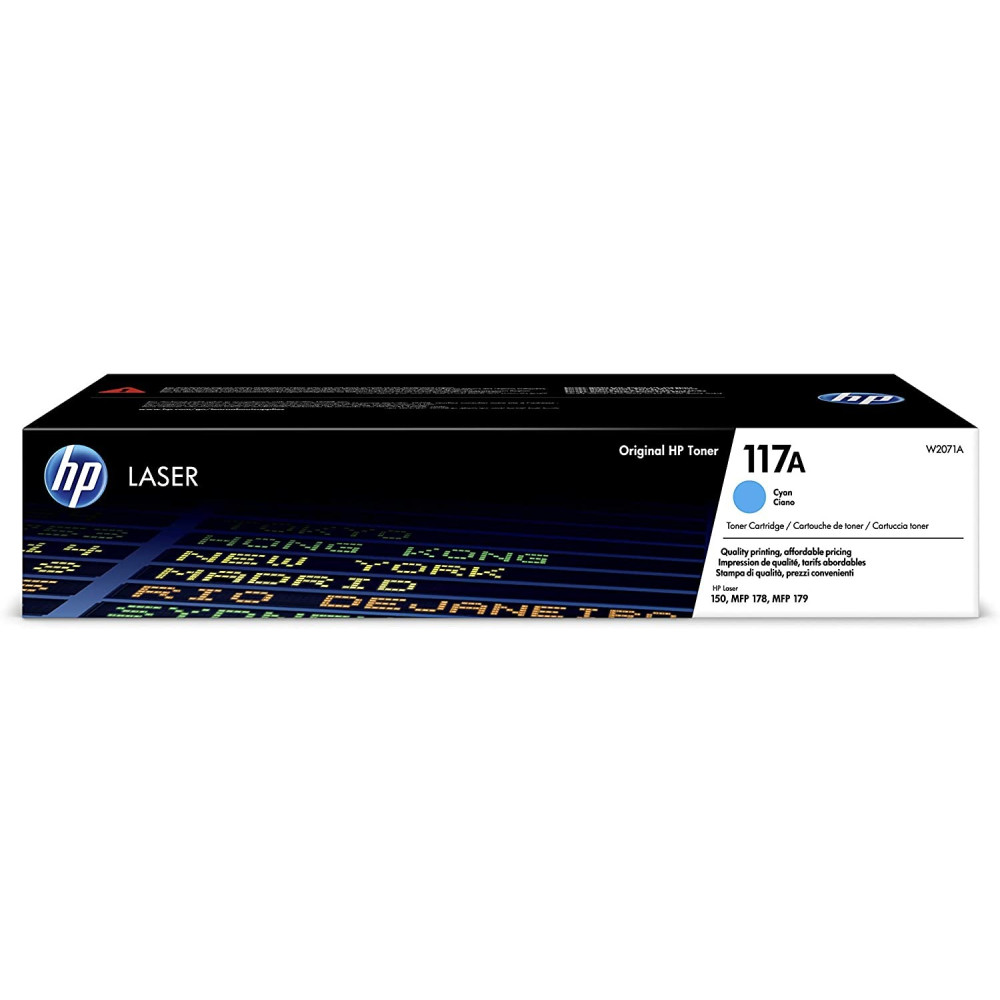 HP W2071A 117A Original Laser Toner Cartridge_Cyan