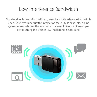 D-linkWireless AC Dual Band USB Adapter (DWA-171)