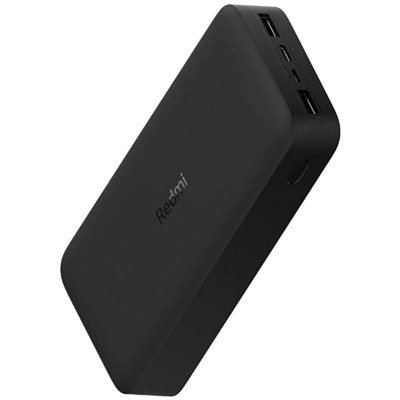 20000mAh Redmi 18W Fast Charge Power Bank Black_VXN4304GL