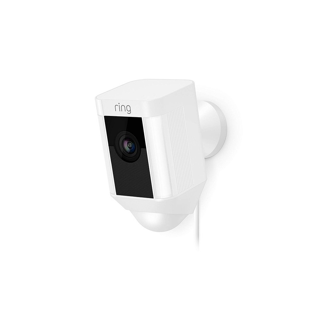RING SPOT LIGHT CAM WIRED WHITE_MMWEISPLI8SH2