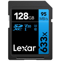 Lexar 633x Micro SDHC/SDXC UHS-I Card 95MBPS-128Gb