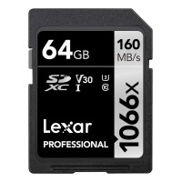 Lexar High-Performance 1066x microSDXC UHS-I 160MBPS 64GB