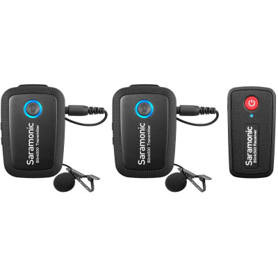 SARAMONIC 2.4G DUAL CHANNEL WIRELESS MIC Blink50