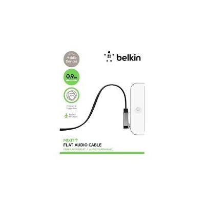 3.5MM COILED AUX CABLE - 1.8 MTR BLACK