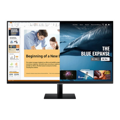 Samsung LS27AM500NMXUE Smart Monitor with Mobile Connectivity – 27 Inch