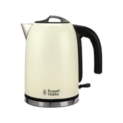 Russell Hobbs Stainless Steel Kettle 20415/RH 1.7Ltr Cream