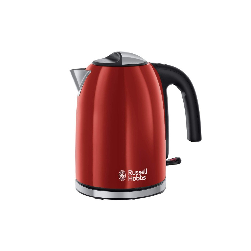 Russell Hobbs 20412 1.7 Litre 3000 Watts Stainless Steel Electric Kettle - Red