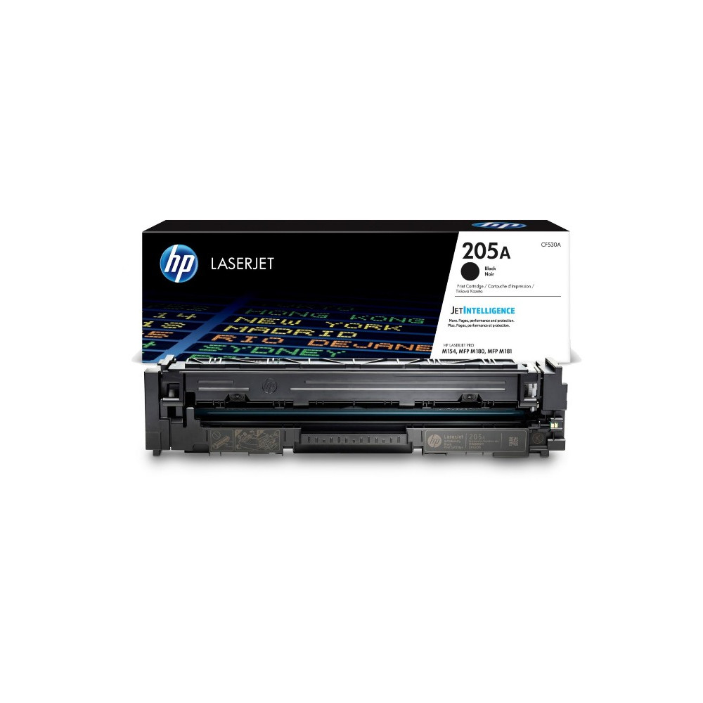 HP 205A Original LaserJet Toner Cartridge (CF530A),Black