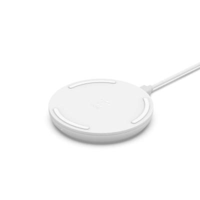 Belkin WIA001btWH 15W Wireless Charging Pad - white