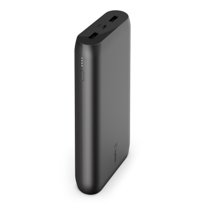 BELKIN 20K POWER BANK USB-A & USB-C 15W - BLACK_BPB012btBK
