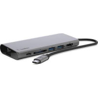 Belkin AVC008btSGY Connect USB-C 6-in-1 Multiport Adapter