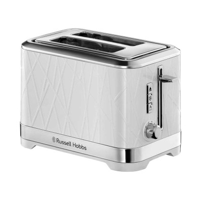 RUSSELL HOBBS 28090 STRUCTURE 2SLICE TOASTER WHITE