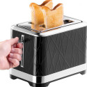RUSSELL HOBBS 28091 STRUCTURE 2SLICE TOASTER BLACK