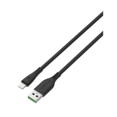 Platinum P-CBFLLBK 1M Flex Series 2.4A Lightning Cable - Black