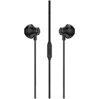 Platinum Blend Series 3.5mm Metal Stereo Wired Earphones – Black