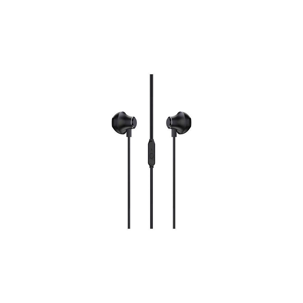Platinum Blend Series 3.5mm Metal Stereo Wired Earphones – Black