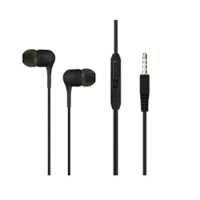 P-EPHCLSCBK Classic Series Wired Stereo Earphone - Black