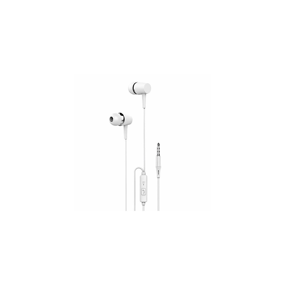 Platinum Classic Series Wired Stereo Earphone – White