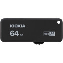 Kioxia U365 TransMemory 64GB USB3.2 Gen 1 R150 Flash Drive Black LU365K064GG4