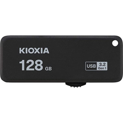 Kioxia U365 TransMemory 128GB USB3.2 Gen 1 R150 Flash Drive Black LU365K128GG4