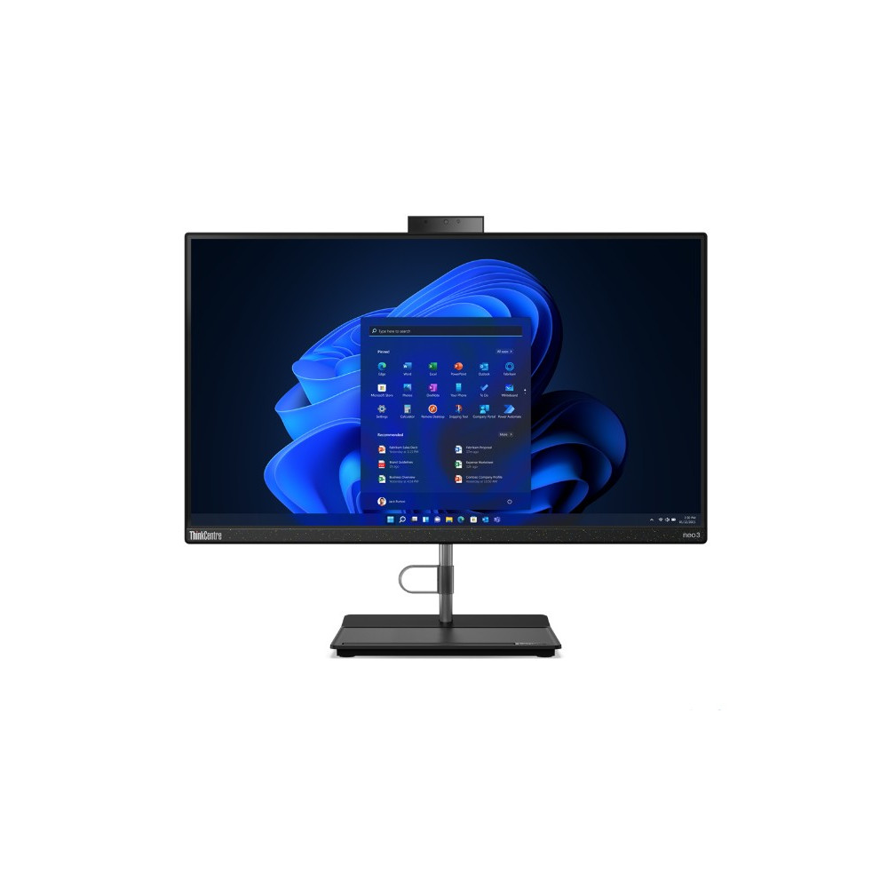 Lenovo 12B0002MGR ThinkCenter Neo 30a-24 AIO 23.8 Inch FHD Intel Core i7-1260P Processor 8GB DDR4 RAM  - Black