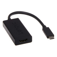 Lenovo GX90R61025 USB-C to HDMI 2.0b Adapter - Black