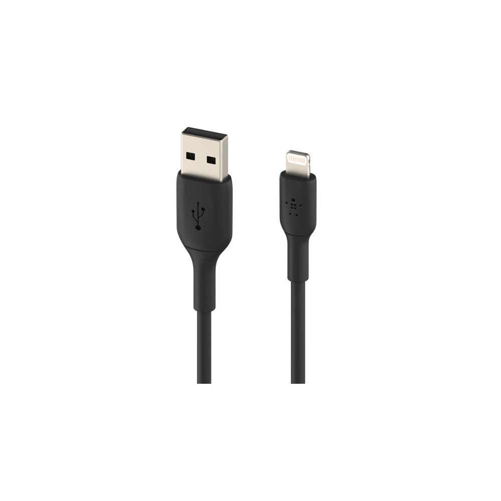 Belkin CAA001bt1MBK Pvc Lightning To Usb-A Cable 1M - Black