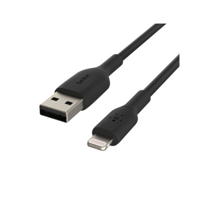 Belkin CAA001bt1MBK Pvc Lightning To Usb-A Cable 1M - Black